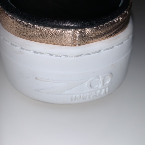 ZCD MONTREAL Rose Gold Nico Mule Leather Slide Sneaker - Picture 10 of 11